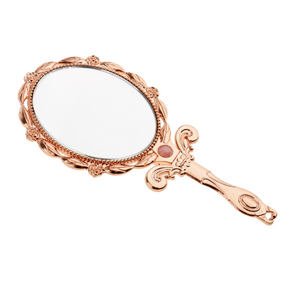 Golden Hand-held Mirror